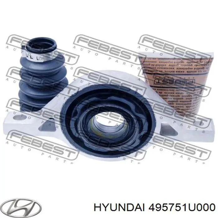 Rodamiento central del eje de transmisión Hyundai/Kia 495751U000 precio, desde 63,63 EUR