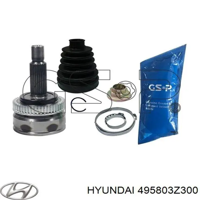 495803Z300 Hyundai/Kia junta homocinética exterior delantera derecha