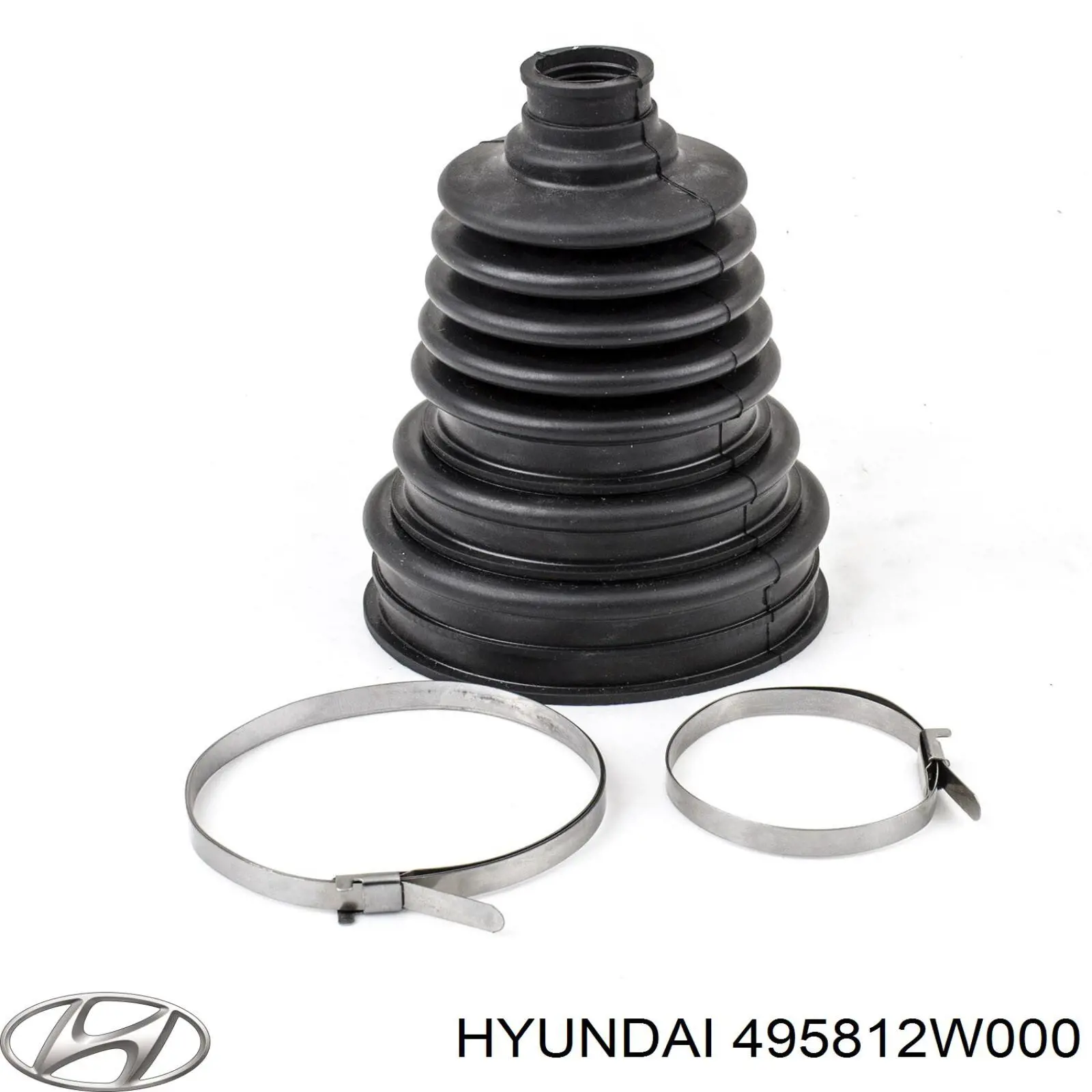 495812W000 Hyundai/Kia juego de fuelles, árbol de transmisión delantero
