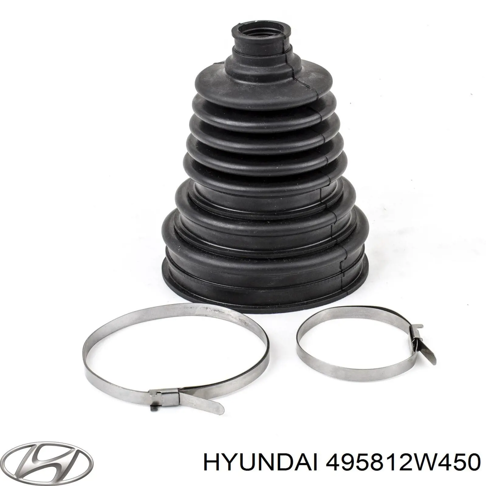 495812W450 Hyundai/Kia Juego de fuelles de junta homocinética delantera