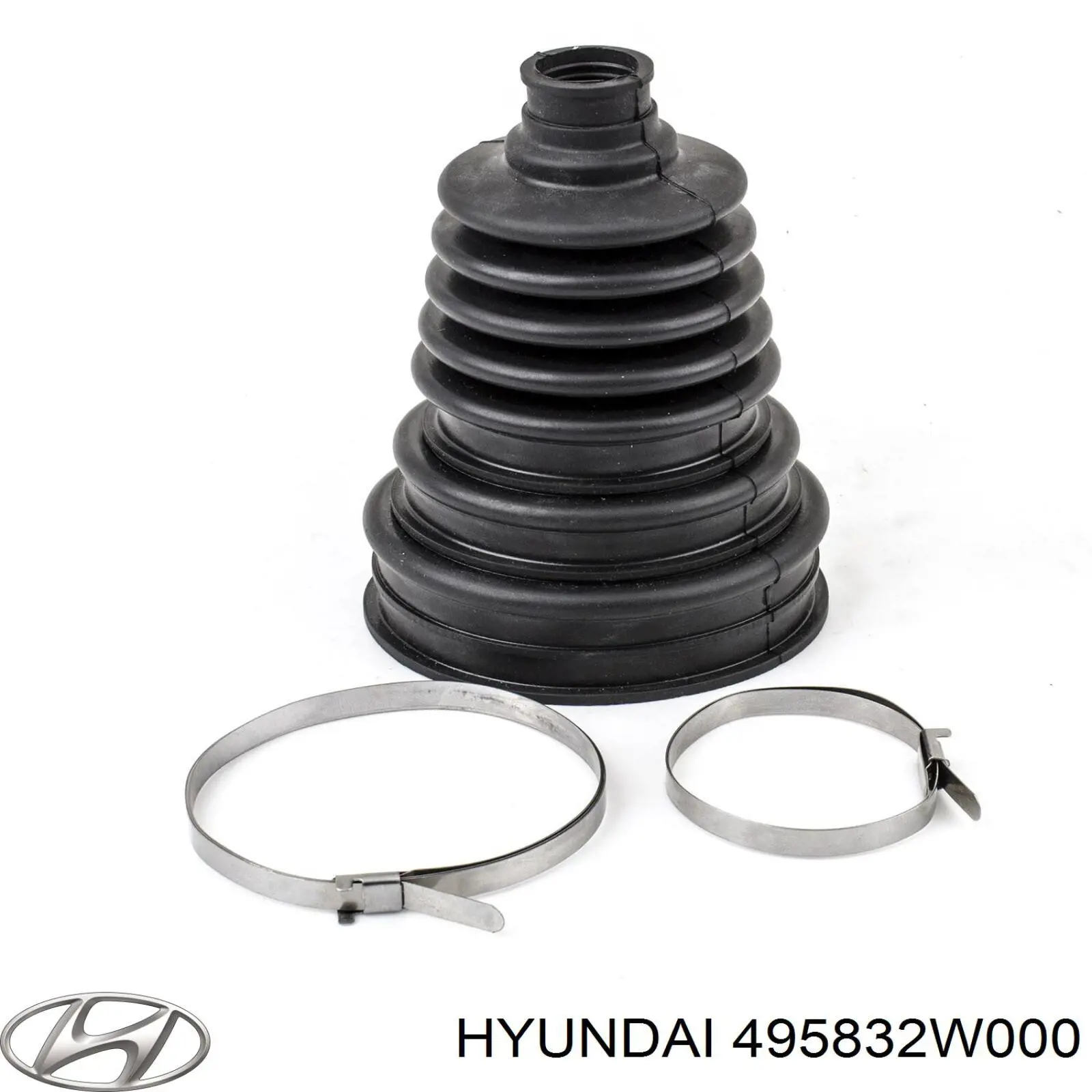 Fuelle, árbol de transmisión delantero interior izquierdo para Hyundai Santa Fe (DM)