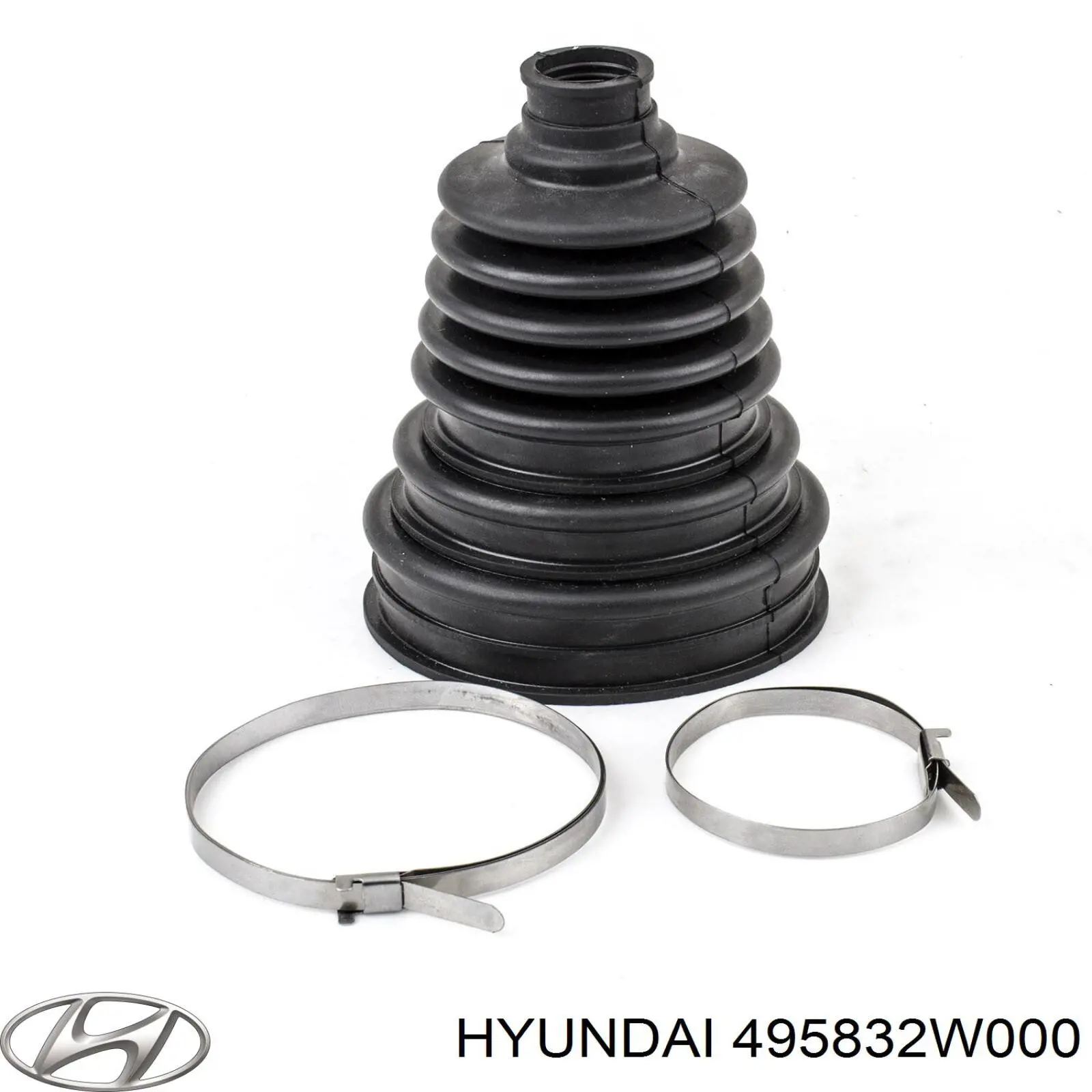 495832W000 Hyundai/Kia fuelle, árbol de transmisión delantero interior izquierdo