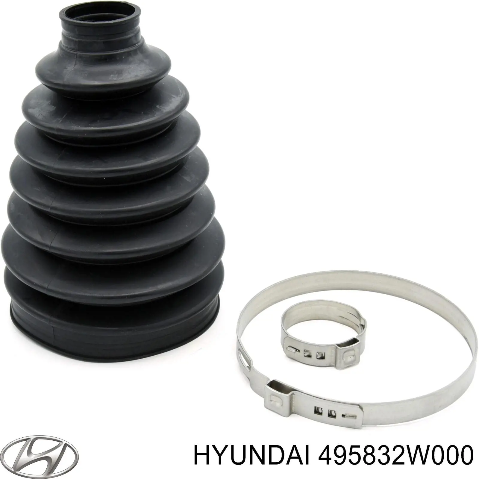 495832W000 Hyundai/Kia Fuelle, junta homocinética interna izquierda del semieje delantero