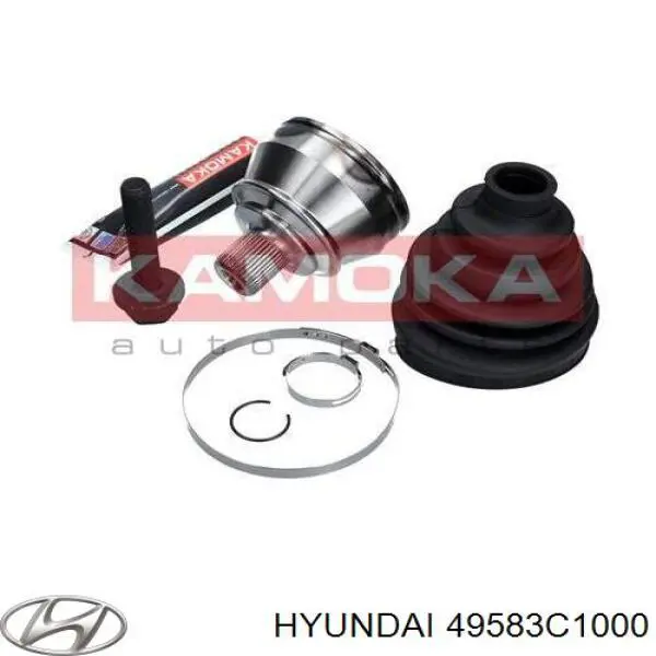 Fuelle, árbol de transmisión, Eje delantero interior para Hyundai Sonata (LF)