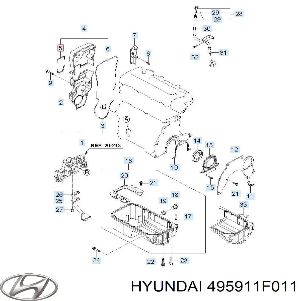 495911F011 Hyundai/Kia