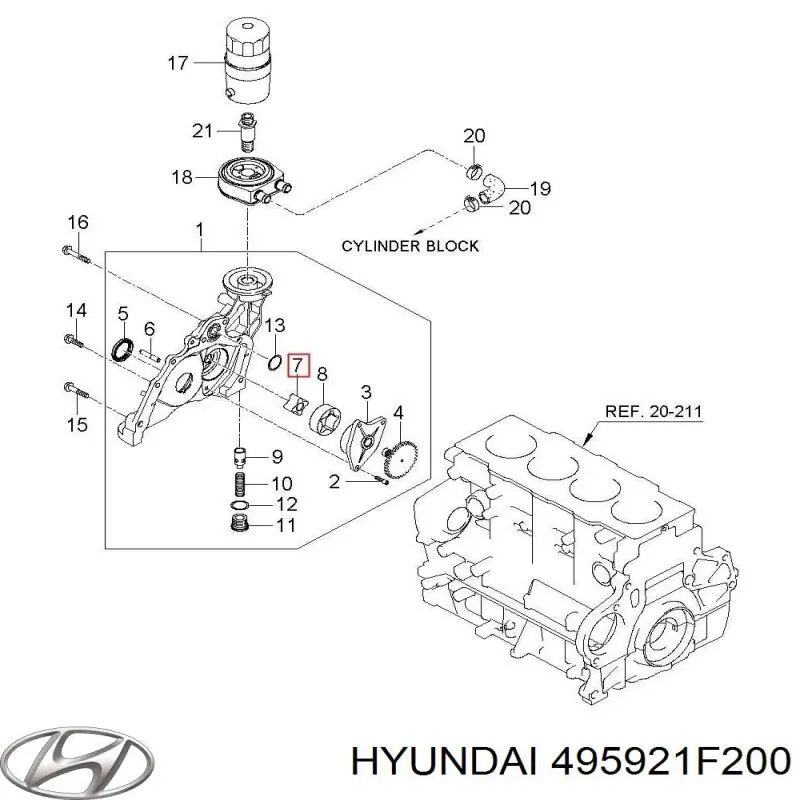 Comprar 495921F200 Hyundai/Kia Junta homocinética interna delantera izquierda
