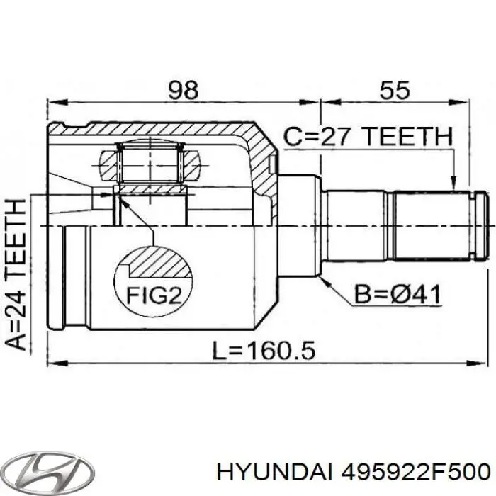 495922F500 Hyundai/Kia