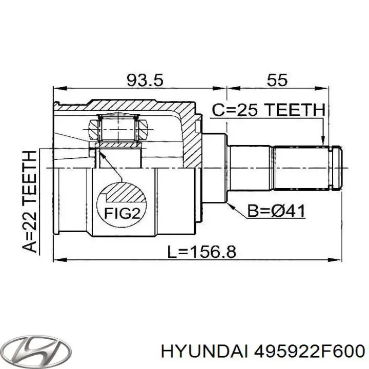 495922F600 Hyundai/Kia