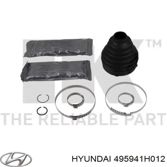 495941H012 Hyundai/Kia fuelle, árbol de transmisión delantero exterior