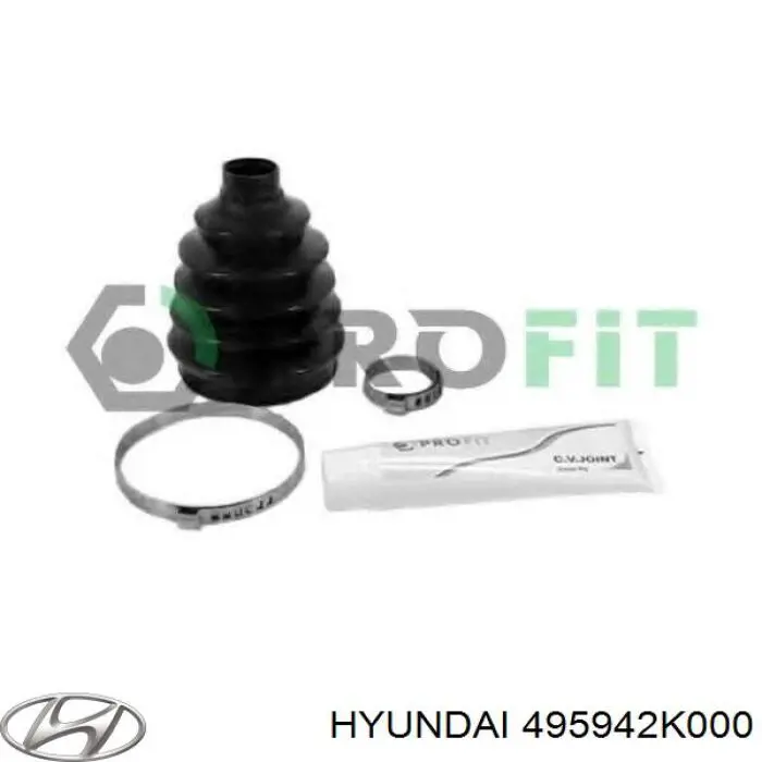 Fuelle, palier delantero exterior Hyundai/Kia 495942K000 precio, desde 120,09 EUR