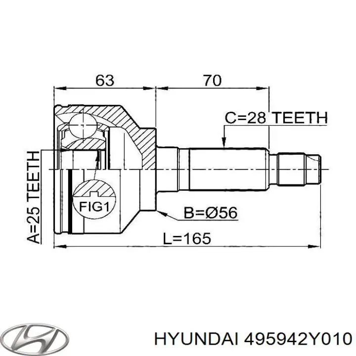 495942Y010 Hyundai/Kia