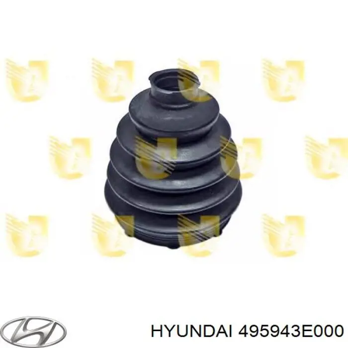 495943E000 Hyundai/Kia fuelle, árbol de transmisión delantero exterior