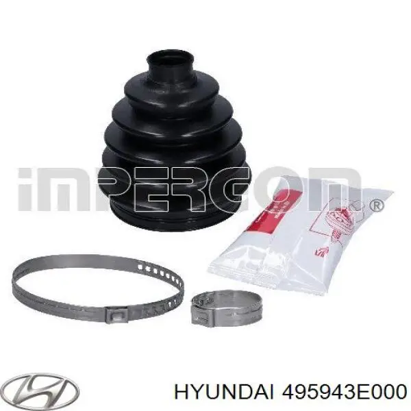 Comprar 495943E000 Hyundai/Kia Fuelle de palier delantero exterior