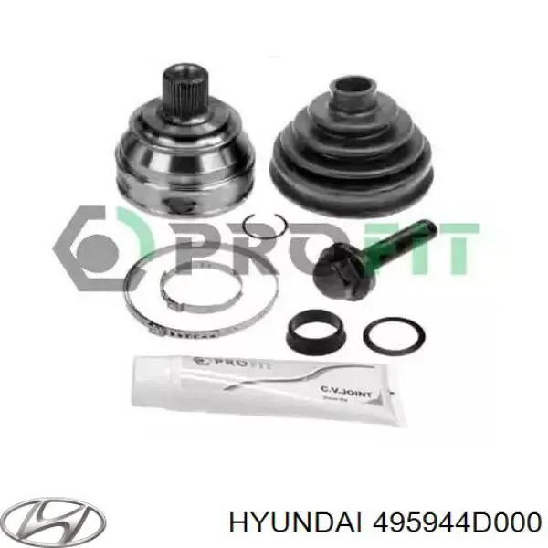 Fuelle semieje delantero exterior KIA Carnival III