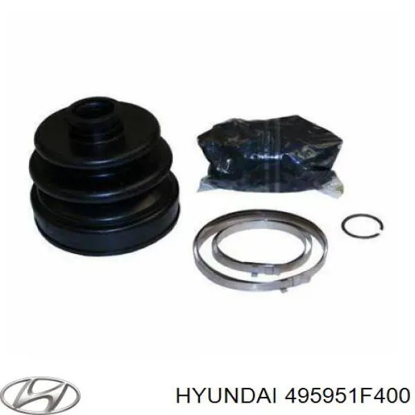 495951F400 Hyundai/Kia fuelle, árbol de transmisión delantero interior