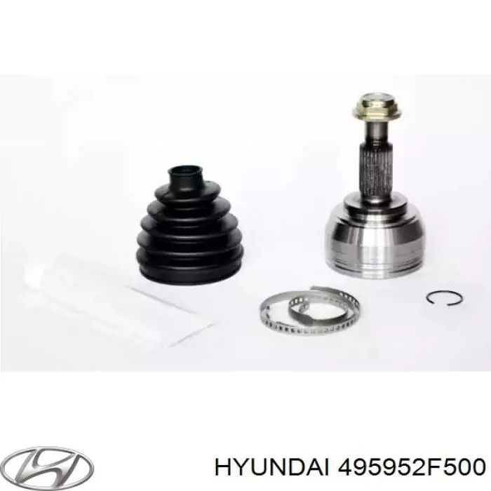 495952F500 Hyundai/Kia fuelle, árbol de transmisión delantero interior