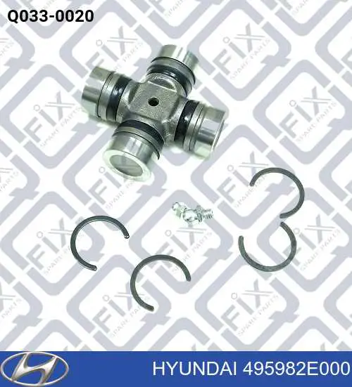 Cruceta del eje cardán trasero Hyundai/Kia 495982E000 precio, desde 15,09 EUR
