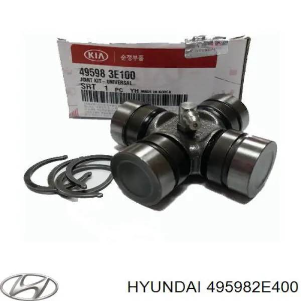 495982E400 Hyundai/Kia cruceta de árbol de cardán trasero