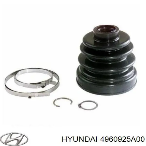 4960925A00 Hyundai/Kia fuelle, árbol de transmisión delantero exterior