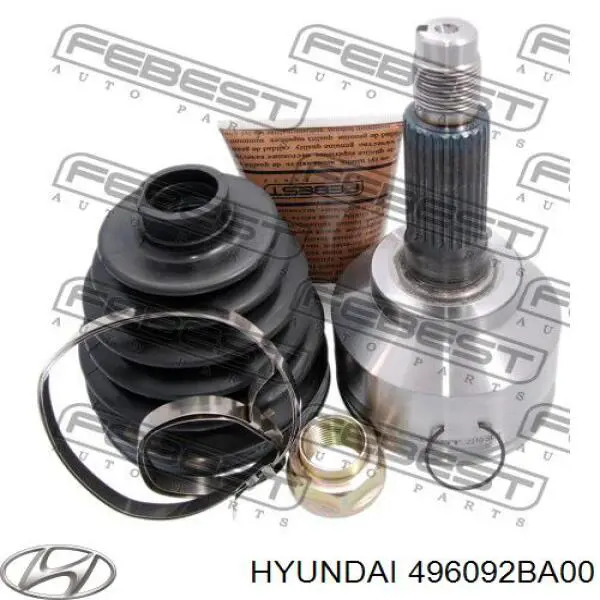 Fuelle exterior del eje de transmisión trasero Hyundai/Kia 496092BA00 precio, desde  EUR