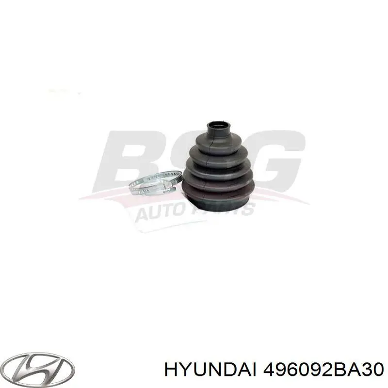 Comprar 496092BA30 Hyundai/Kia Fuelle de palier delantero exterior