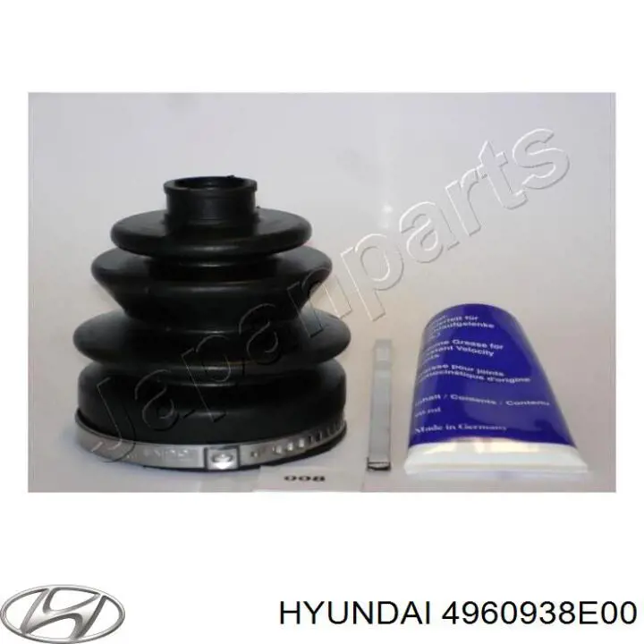 4960938E00 Hyundai/Kia fuelle, árbol de transmisión delantero exterior