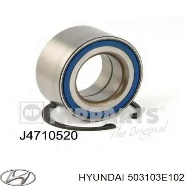 503103E102 Hyundai/Kia Rodamientos de rueda delantero