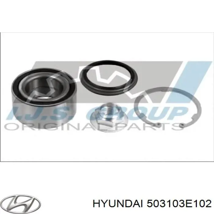 503103E102 Hyundai/Kia cojinete de rueda delantero