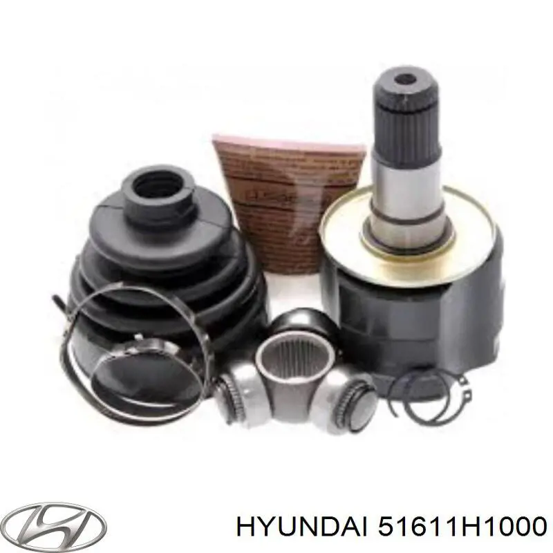 Junta homocinética interior delantera izquierda para Hyundai Terracan (HP)