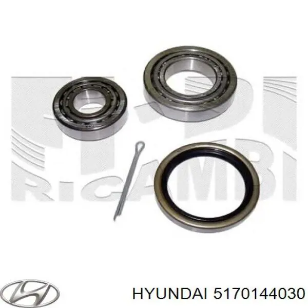 5170144030 Hyundai/Kia cojinete interno del cubo de la rueda delantera