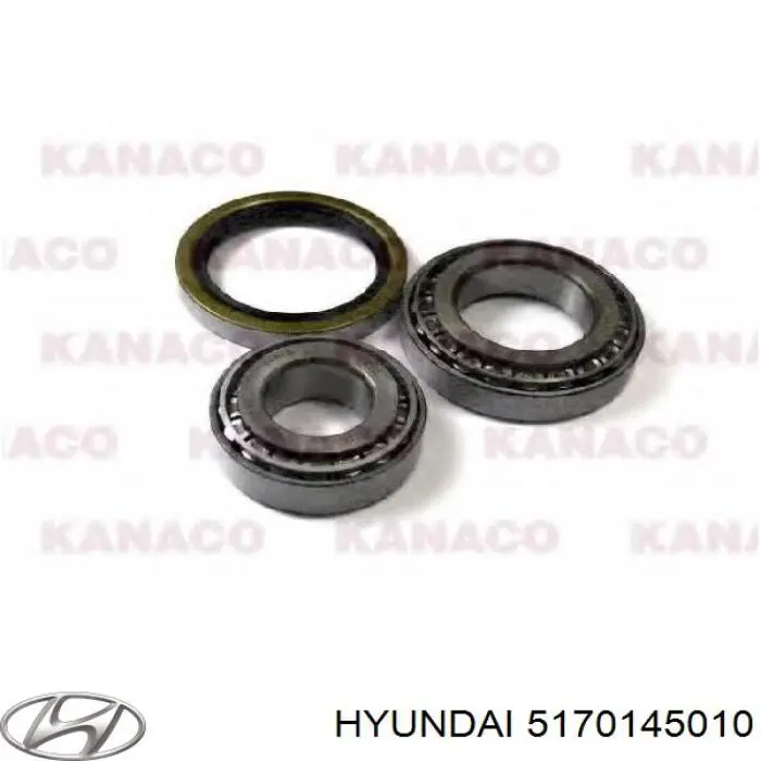 5170145010 Hyundai/Kia Cojinete interno del cubo de rueda delantera