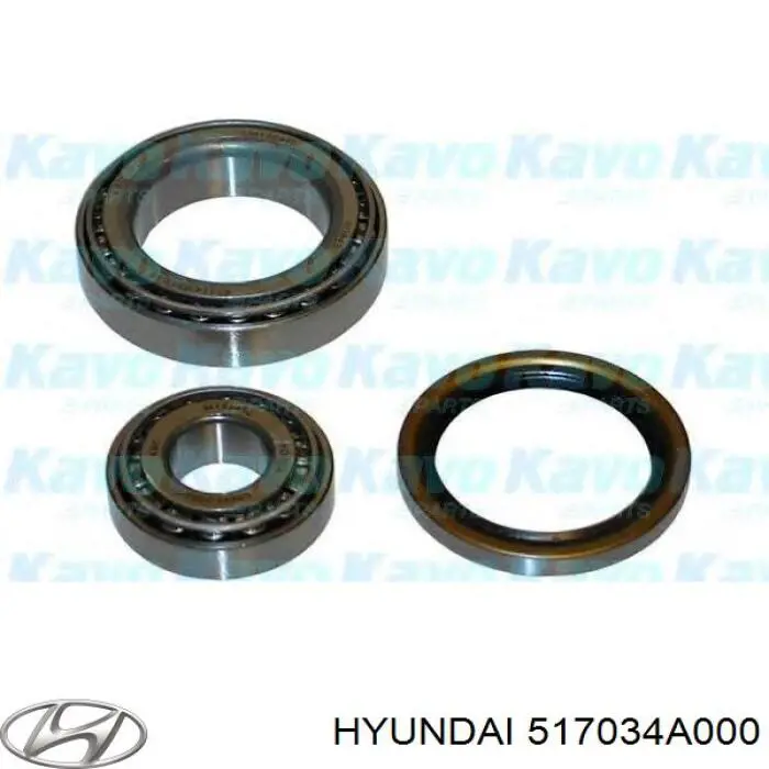 Comprar 517034A000 Hyundai/Kia Cojinete de rueda delantero