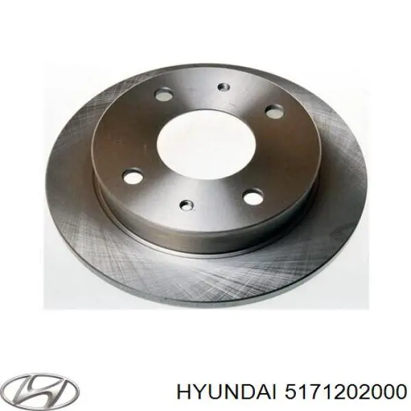 Disco de freno 5171202000 Hyundai/Kia