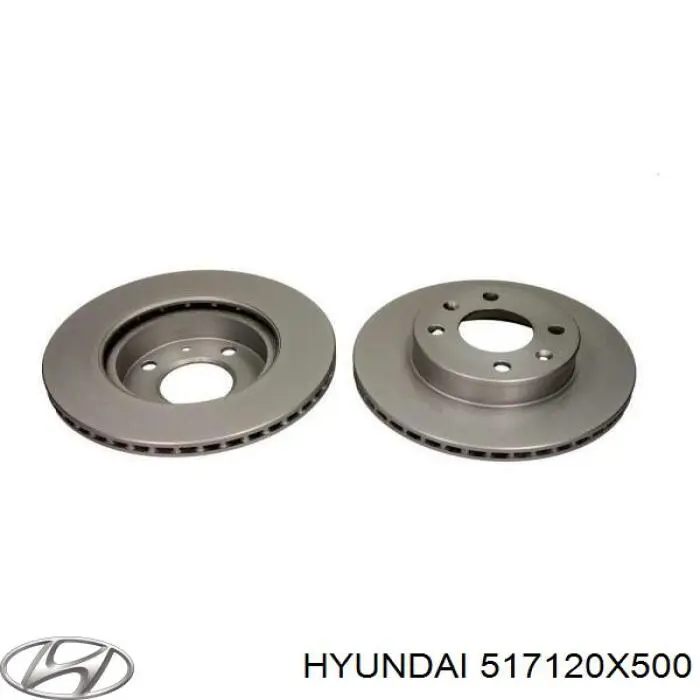 Frenos delanteros Hyundai/Kia 517120X500 precio, desde 31,27 EUR