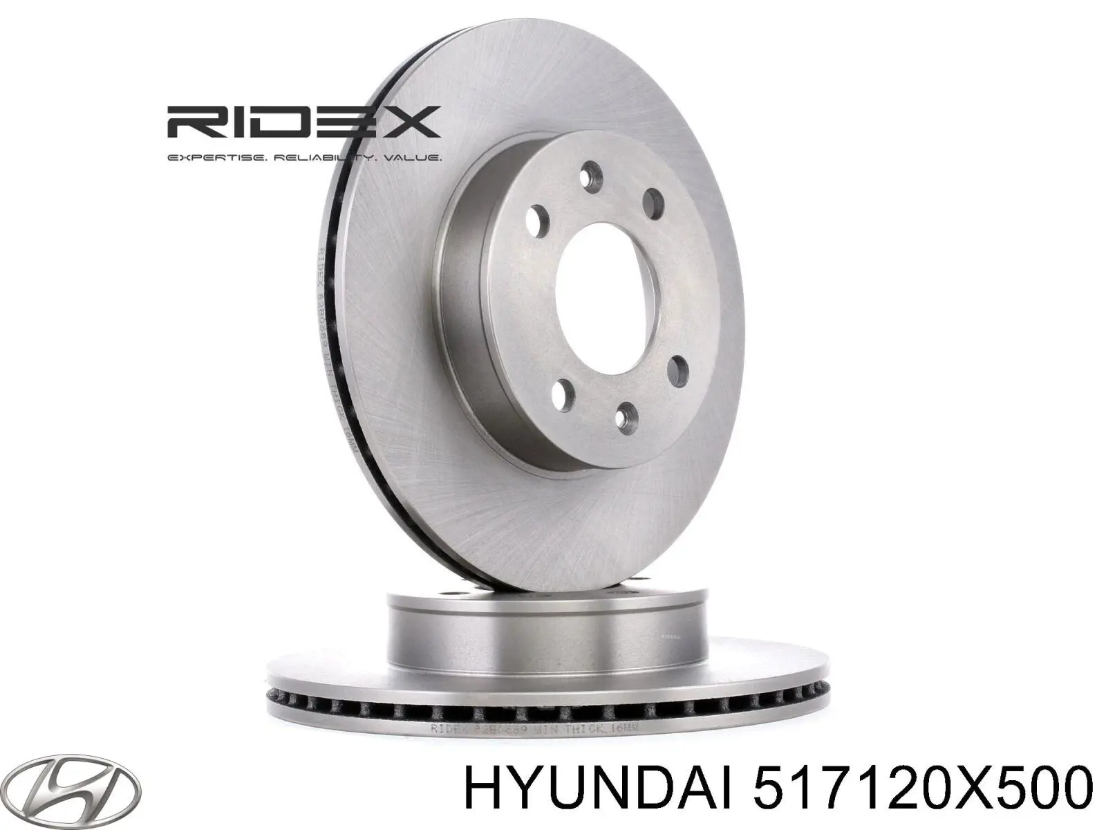 Disco de freno 517120X500 Hyundai/Kia