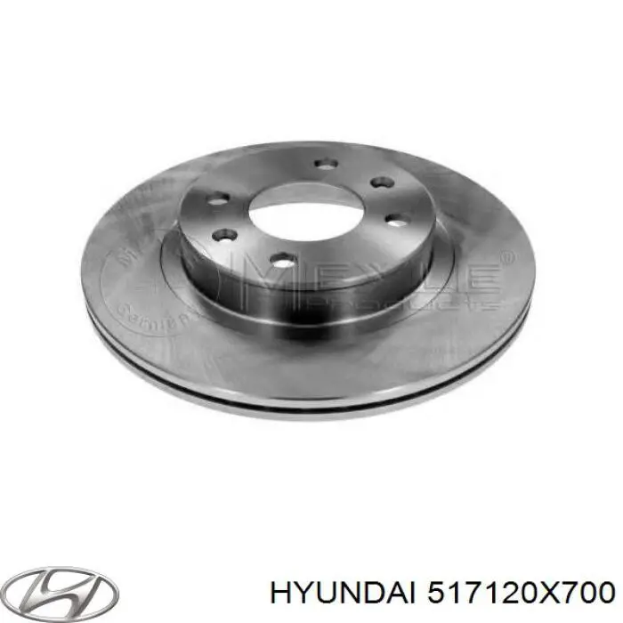Frenos delanteros Hyundai/Kia 517120X700 precio, desde 33,50 EUR