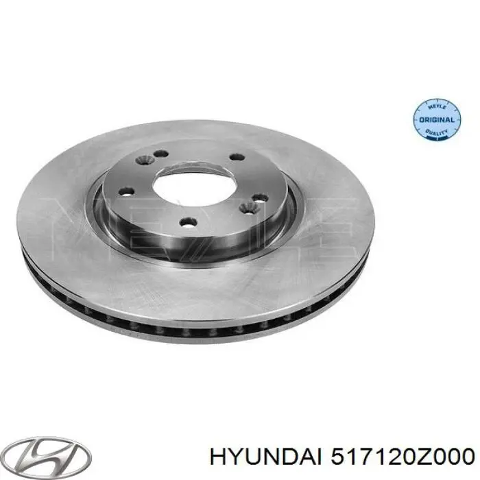 517120Z000 Hyundai/Kia Discos