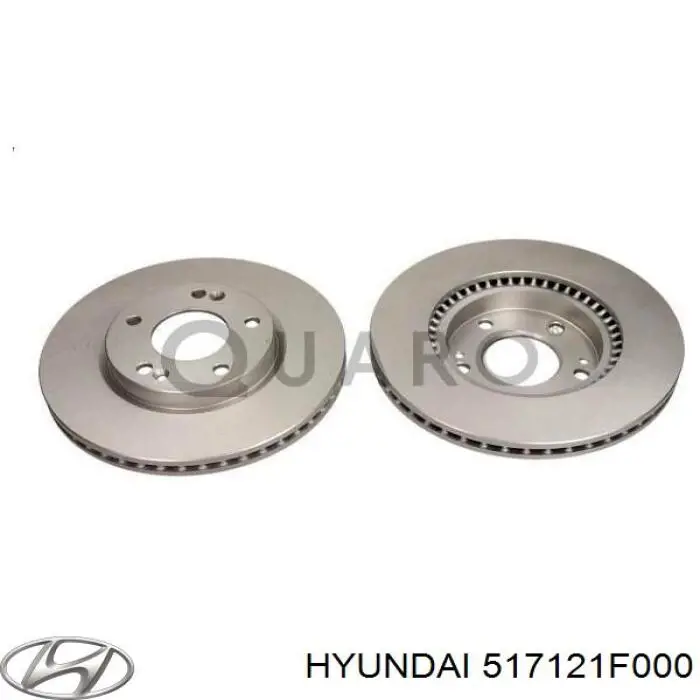 Frenos delanteros Hyundai/Kia 517121F000 precio, desde 44,04 EUR
