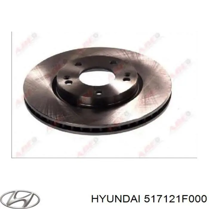 Comprar 517121F000 Hyundai/Kia Freno de disco delantero