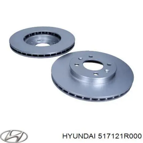 517121R000 Hyundai/Kia disco de freno delantero