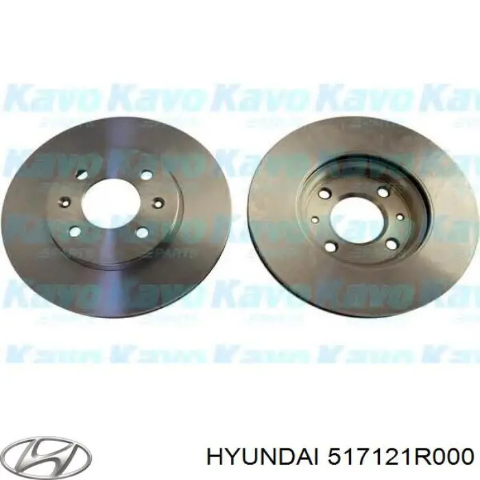 Frenos delanteros Hyundai/Kia 517121R000 precio, desde 27,18 EUR