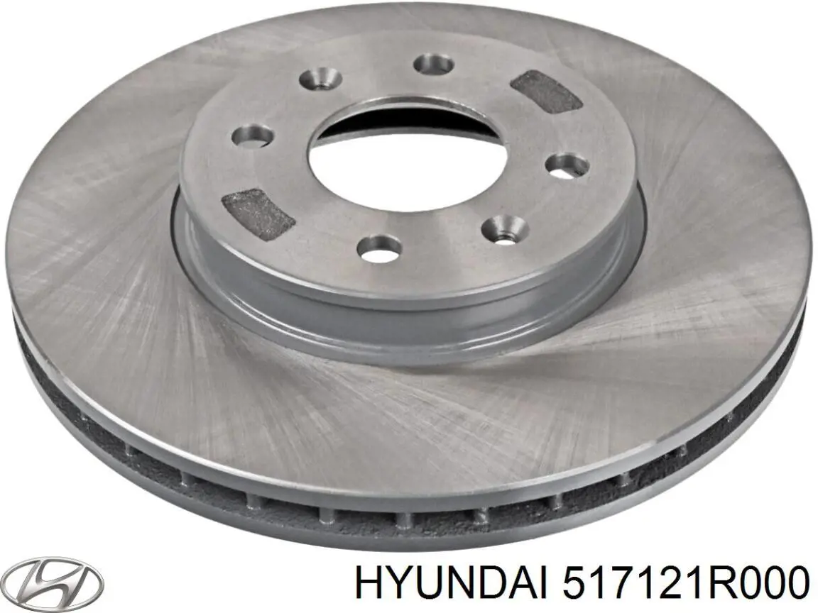 Disco de freno 517121R000 Hyundai/Kia