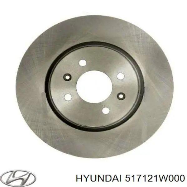 Comprar 517121W000 Hyundai/Kia Freno de disco delantero