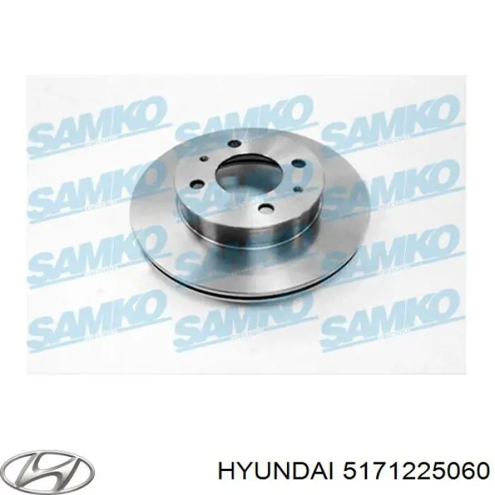 Frenos delanteros Hyundai/Kia 5171225060 precio, desde 25,53 EUR