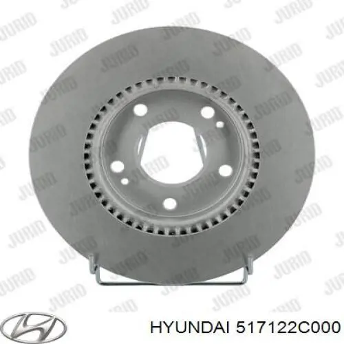 Disco de freno 517122C000 Hyundai/Kia