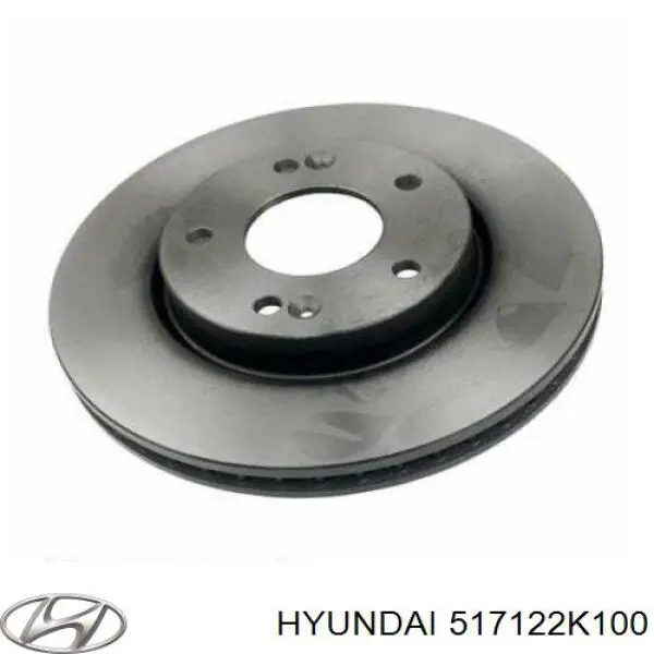 Comprar 517122K100 Hyundai/Kia Freno de disco delantero