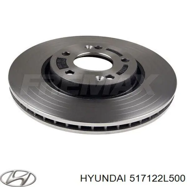 Comprar 517122L500 Hyundai/Kia Freno de disco delantero