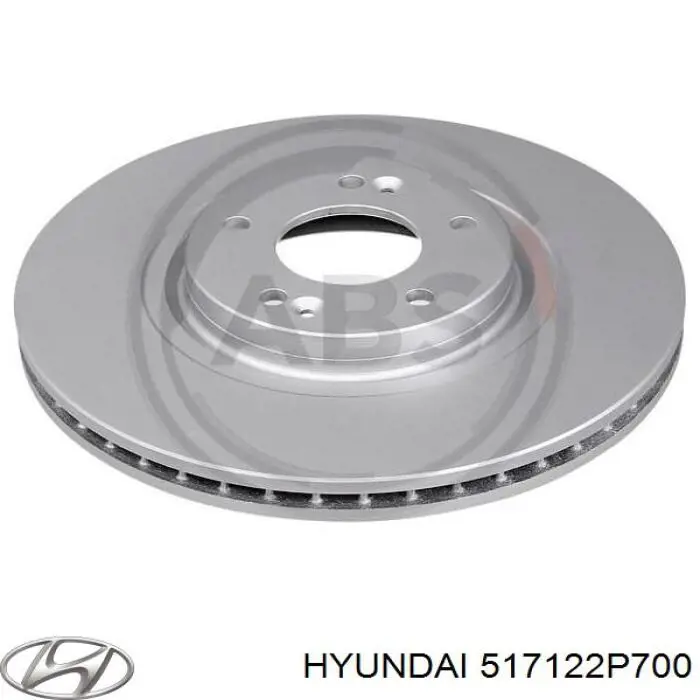 Freno de disco delantero Hyundai Getz