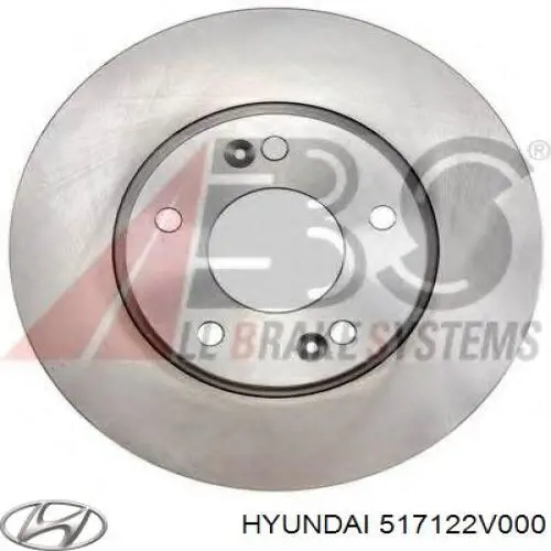 Frenos delanteros Hyundai/Kia 517122V000 precio, desde 31,60 EUR