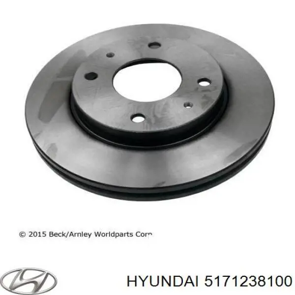 Comprar 5171238100 Hyundai/Kia Freno de disco delantero
